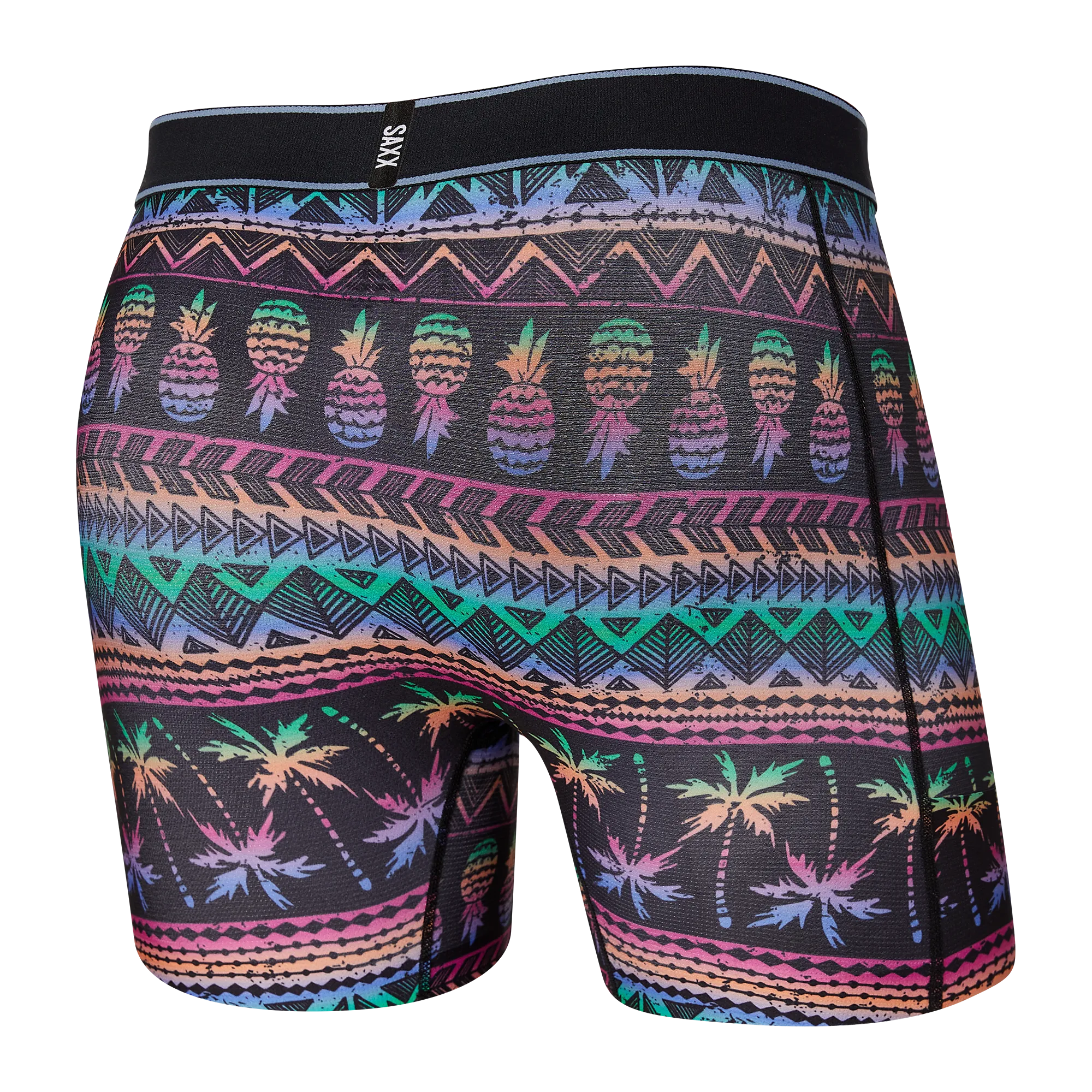 🇨🇦 Saxx Hydro Drop Temp Cooling Boxer Brief  - Pineapple Stripe