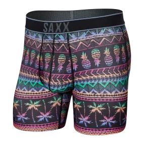 🇨🇦 Saxx Hydro Drop Temp Cooling Boxer Brief  - Pineapple Stripe