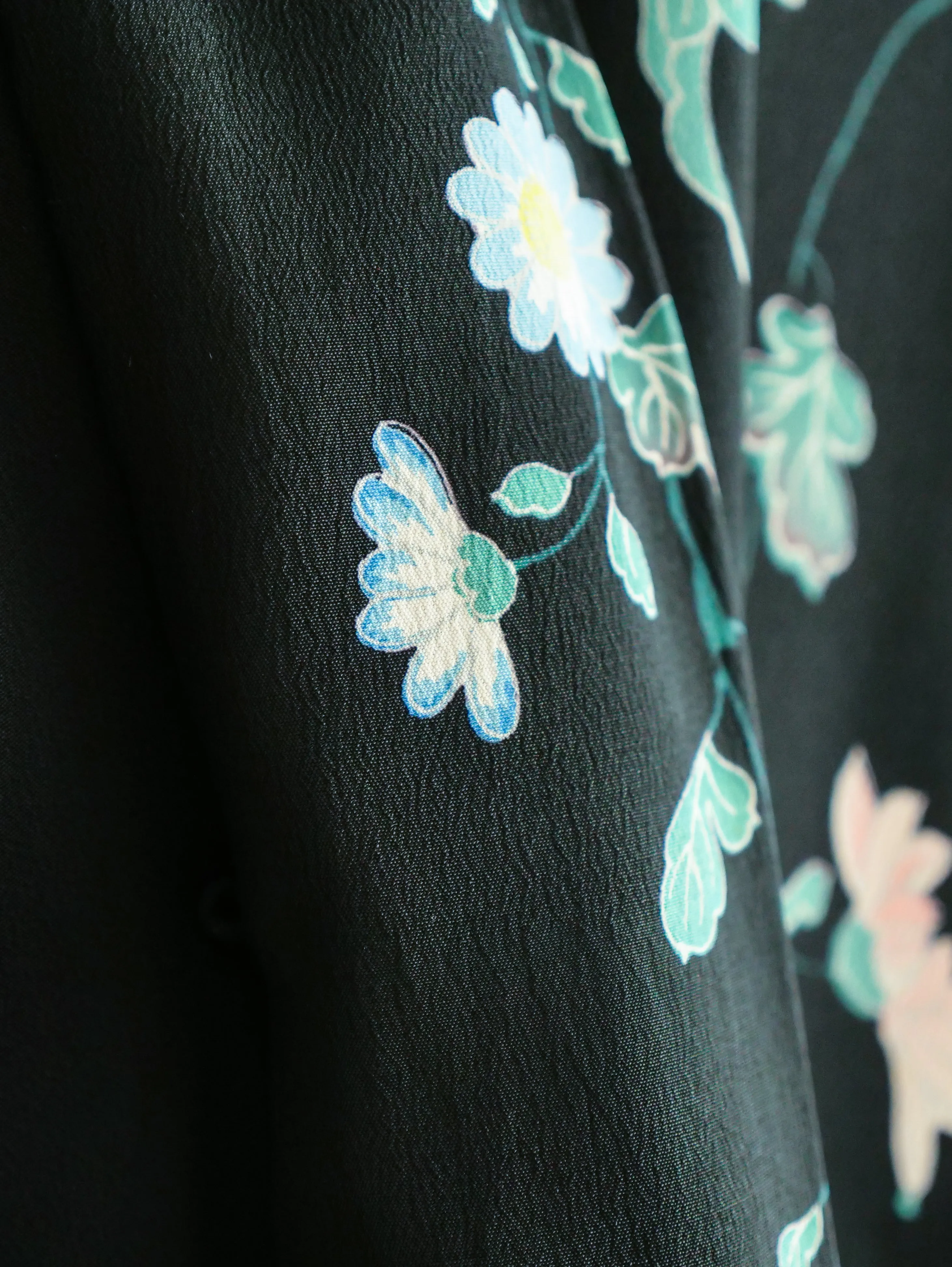 1920's Reversible Floral Kimono