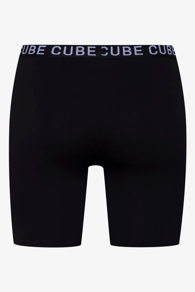 3 Pack Knit Boxer Black