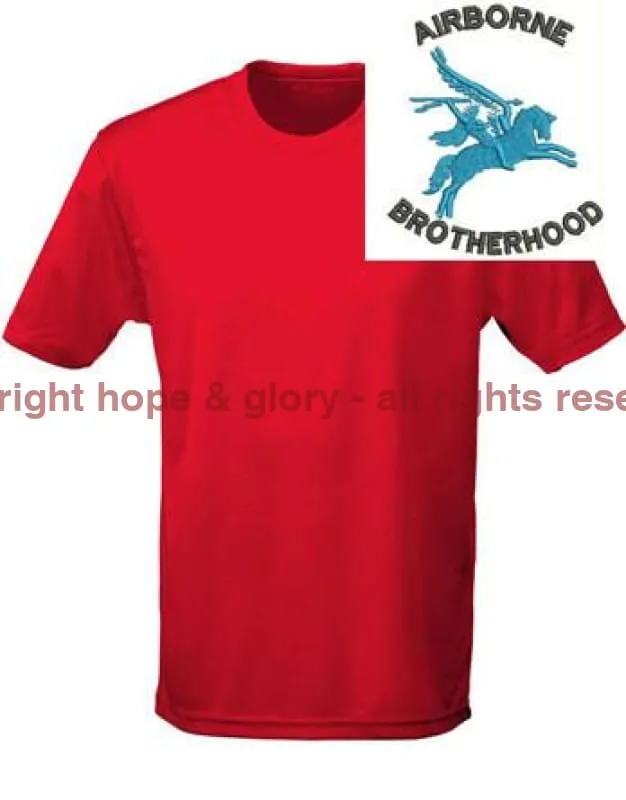 Airborne Brotherhood Sports T-Shirt