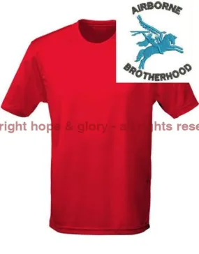 Airborne Brotherhood Sports T-Shirt