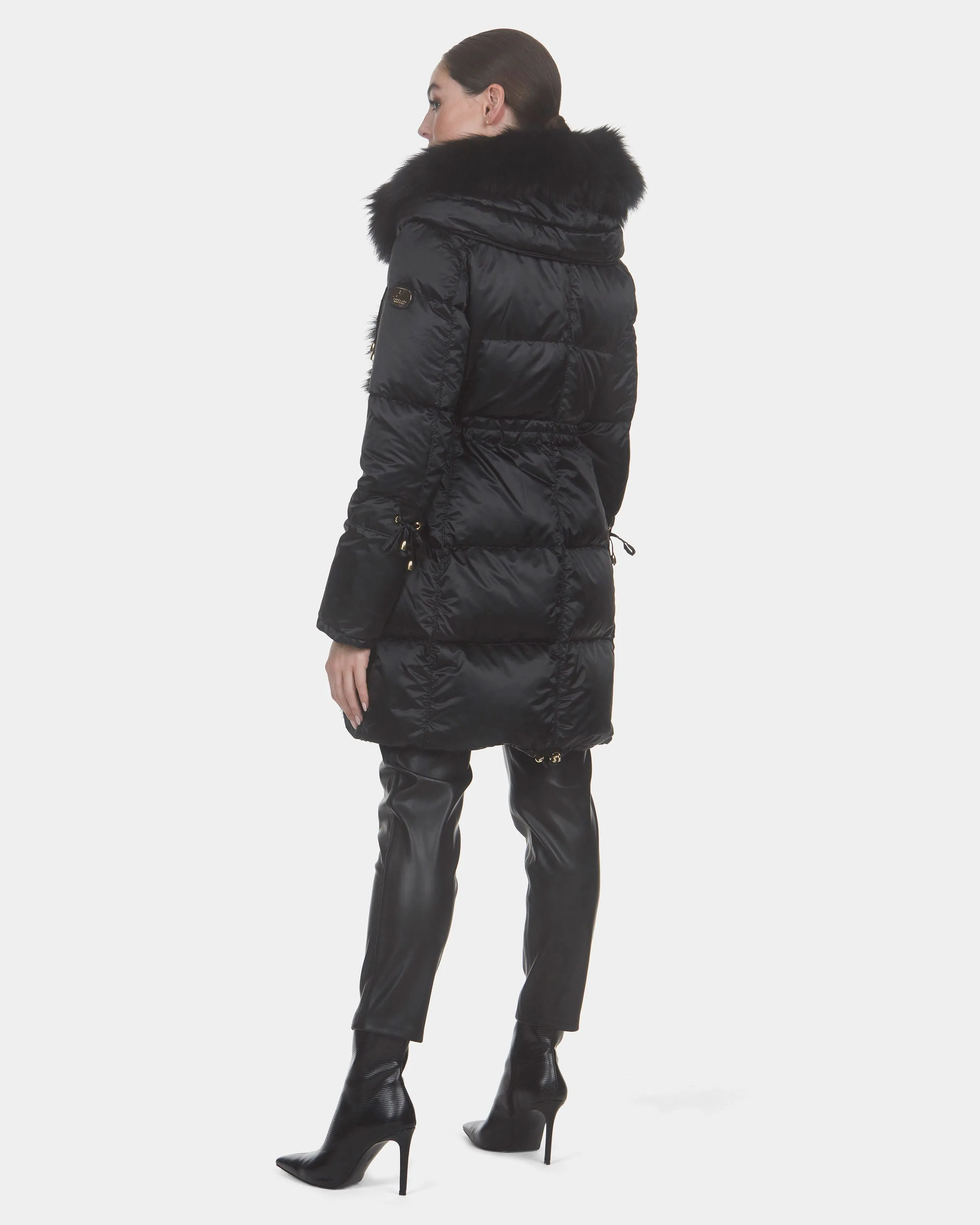 Après-Ski Jacket with Fox Sections Tuxedo