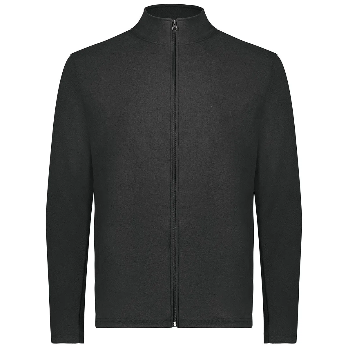 Augusta Sportswear Men's Black Micro-Lite Fleece Full Zip Jacket
