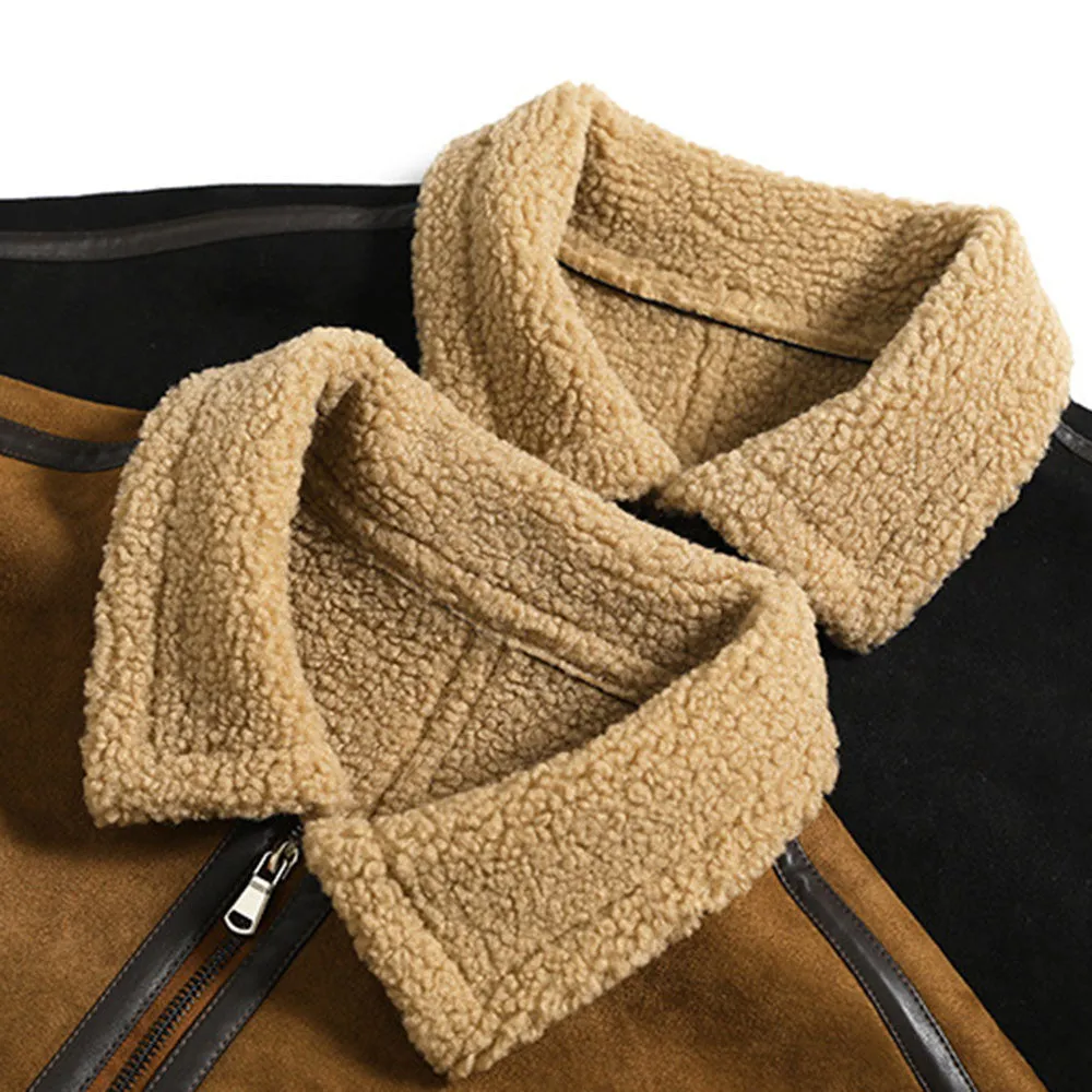 Aule Suede Fleece Lined Jacket