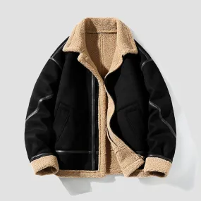 Aule Suede Fleece Lined Jacket
