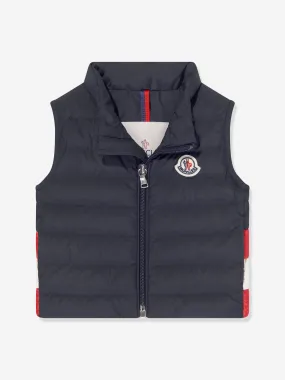 Baby Boys Down Padded Cliff Gilet in Red