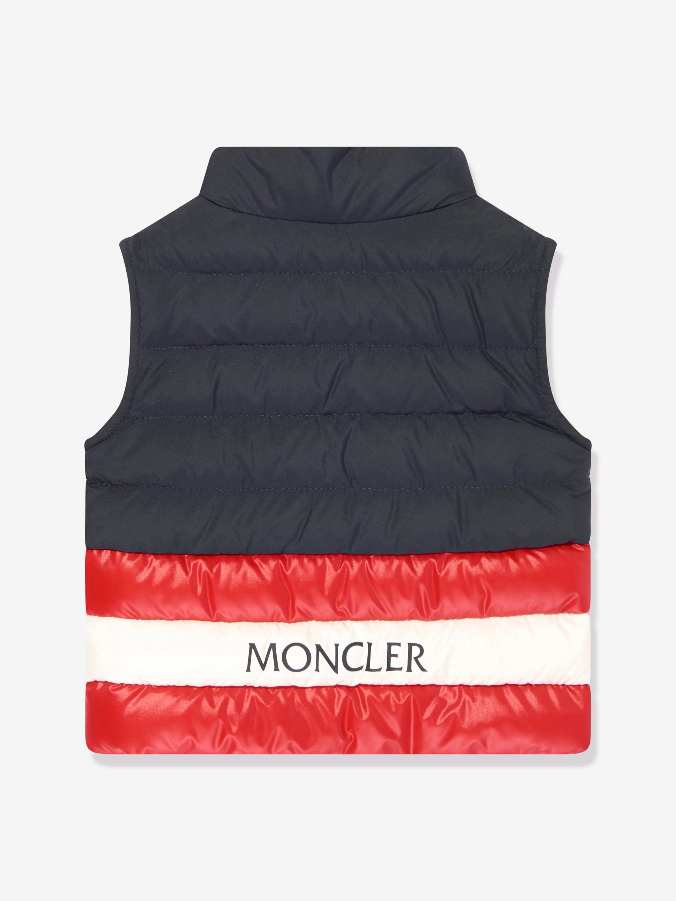 Baby Boys Down Padded Cliff Gilet in Red