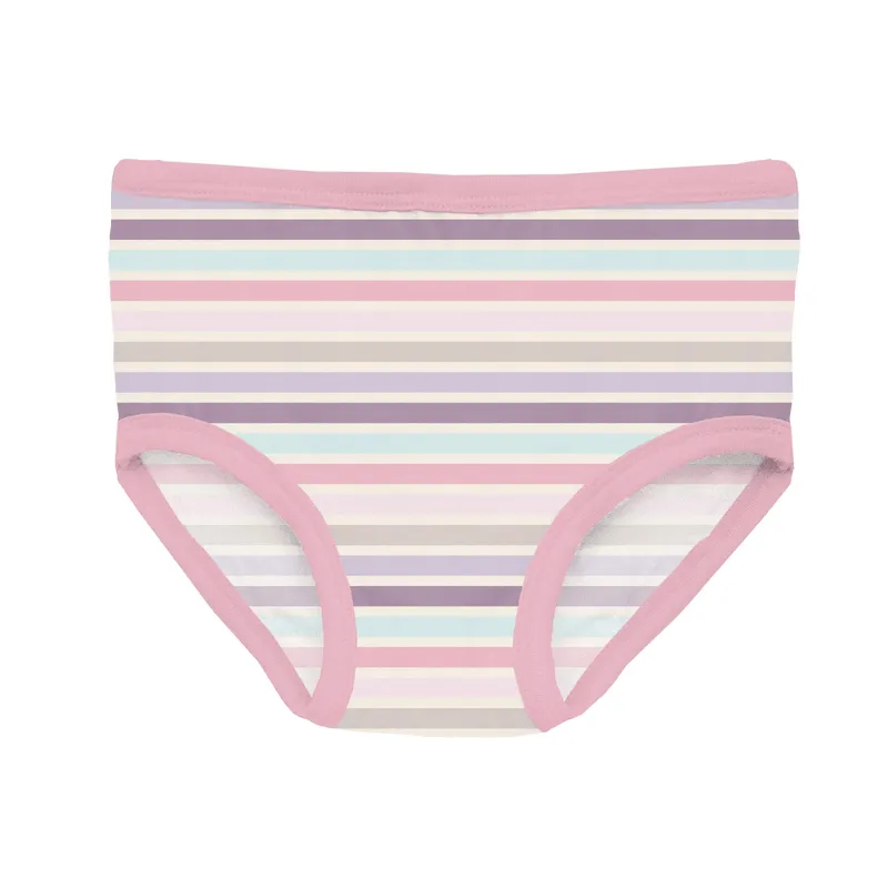 Bamboo Underwear (Set of 3) - Thistle Morning on the Farm, Lavender & Ice Cream Stripe
