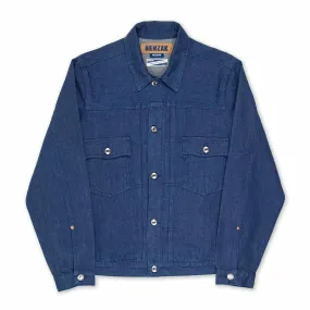 BDJ-T2 TYPE II JACKET 12.5 oz. natural indigo hemp selvedge