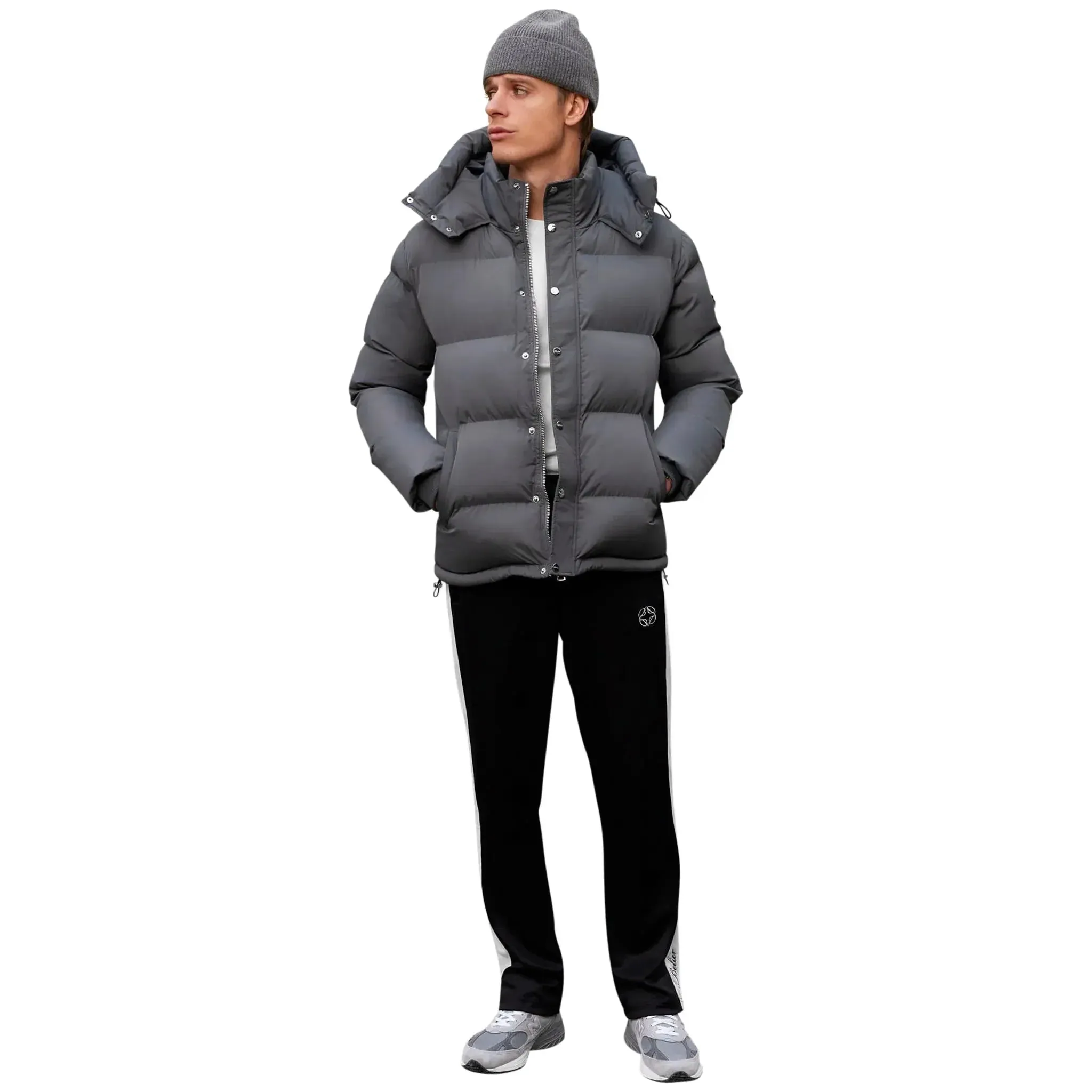 Belier Charcoal Puffer Jacket