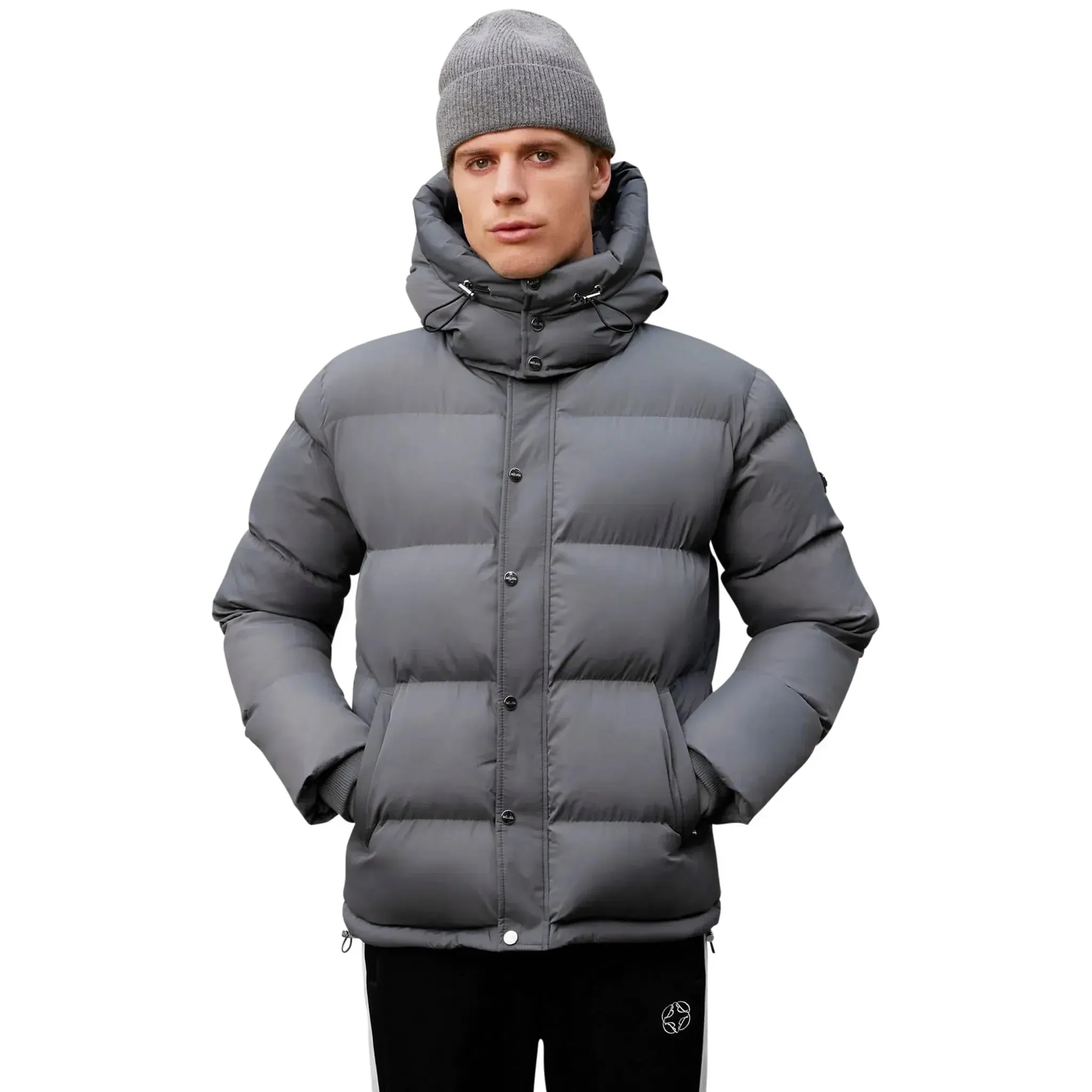 Belier Charcoal Puffer Jacket