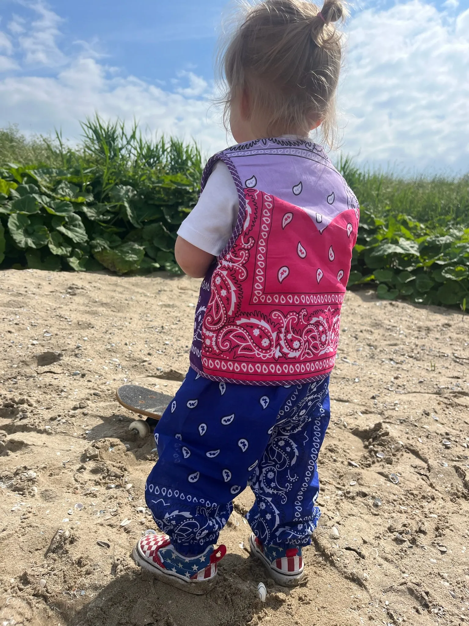 Bibi Bandana Gilet Purple