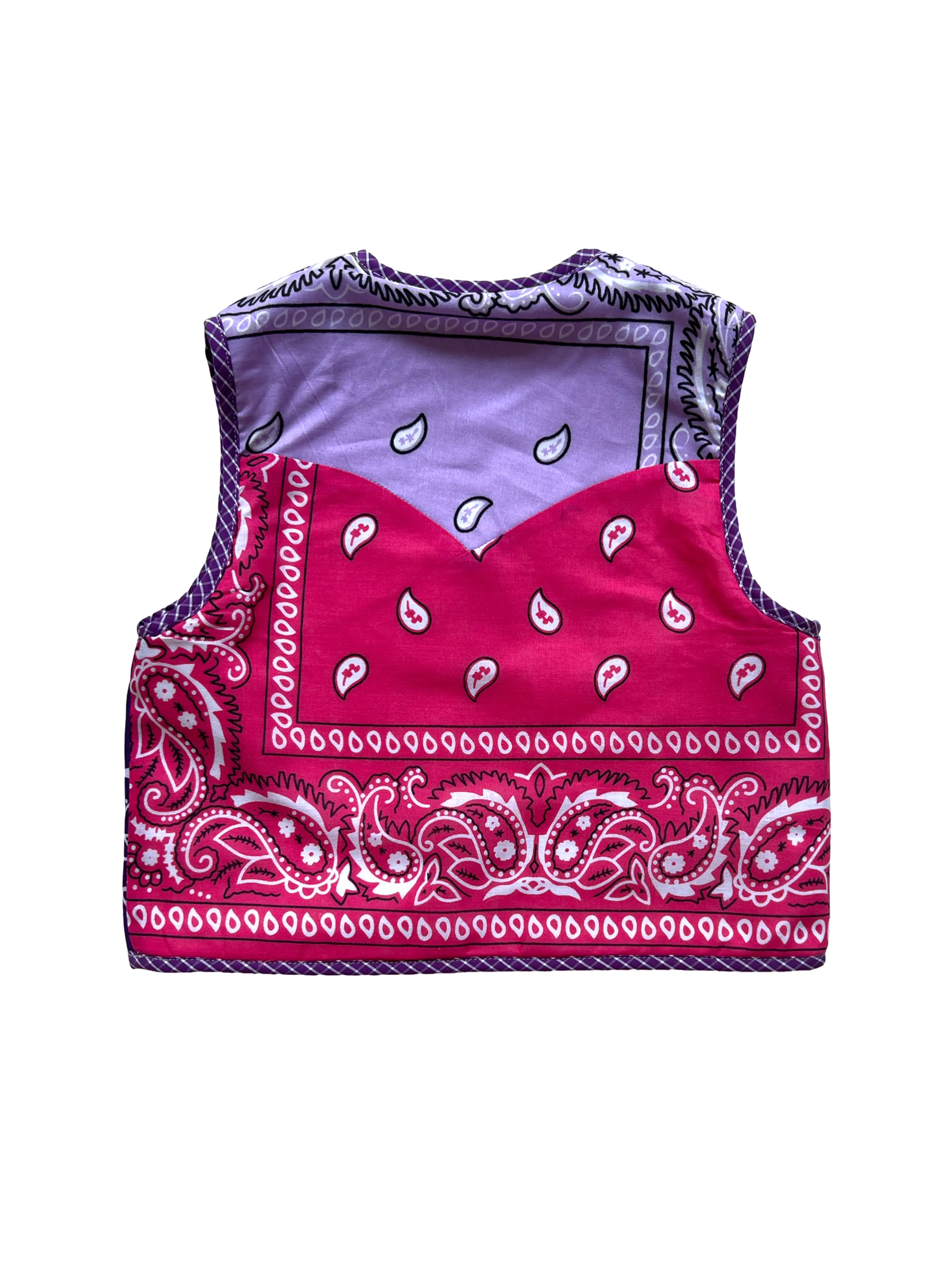 Bibi Bandana Gilet Purple