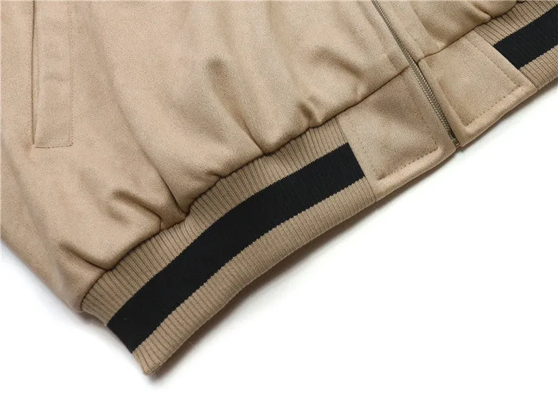Black and Beige Jacket
