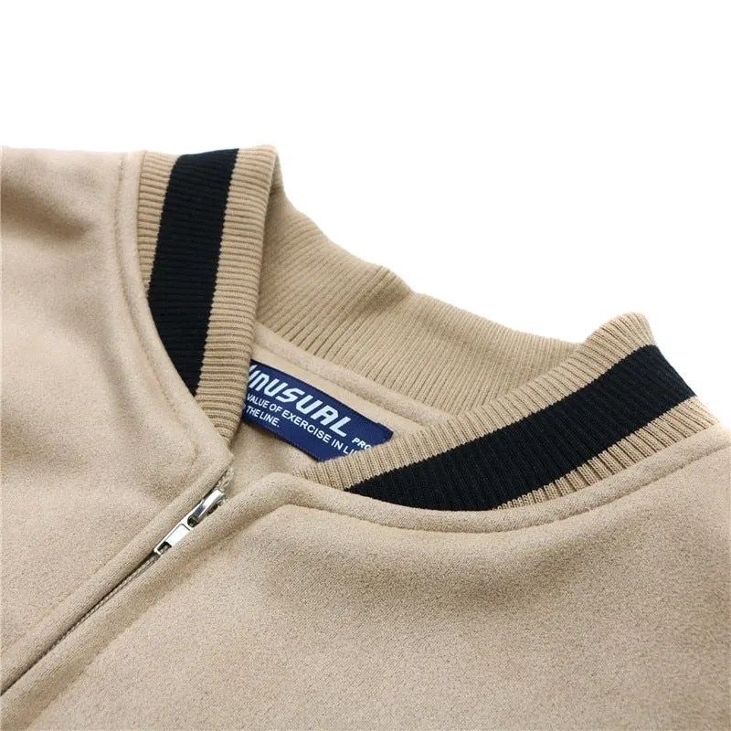 Black and Beige Jacket