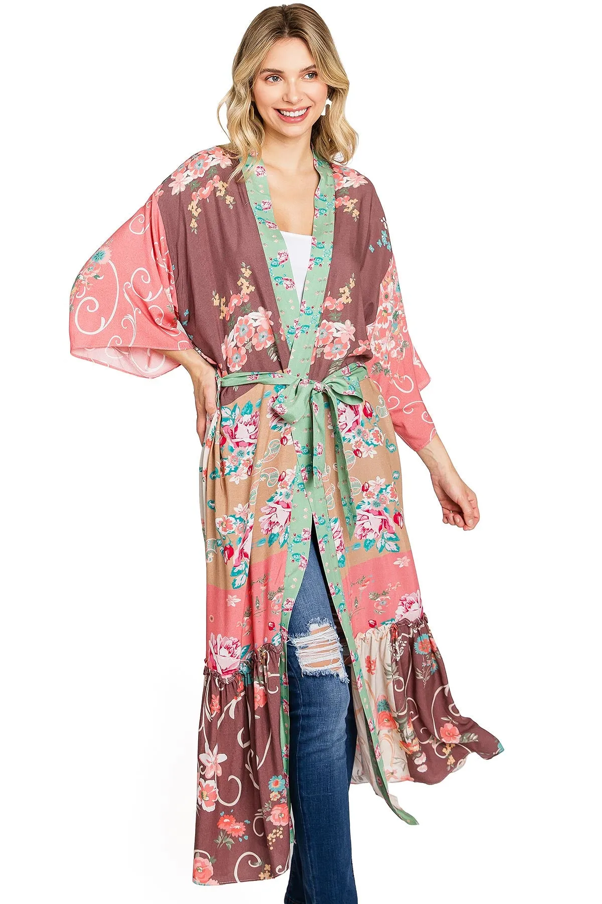 Blossom Medley Kimono