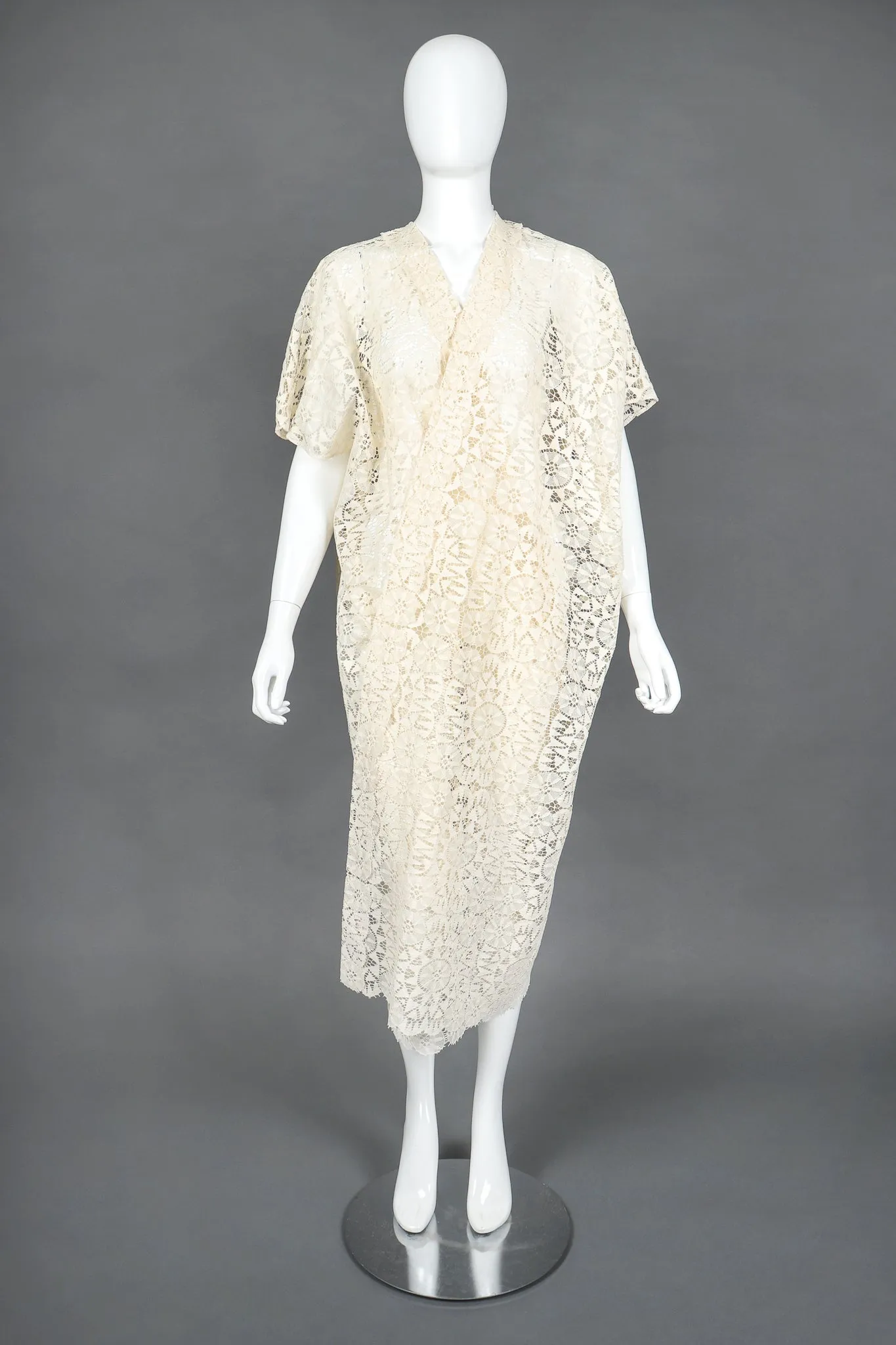 Bobbin Lace Kimono Robe