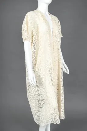 Bobbin Lace Kimono Robe