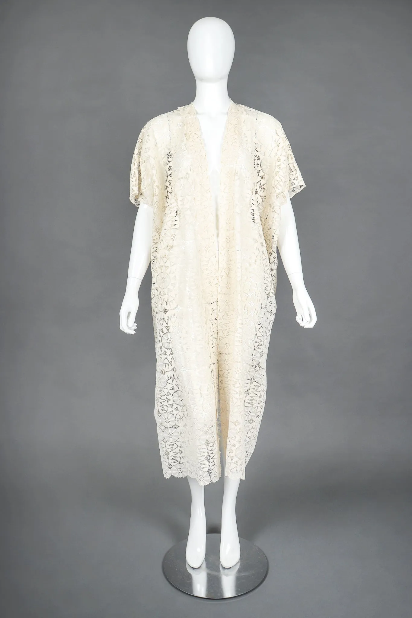 Bobbin Lace Kimono Robe