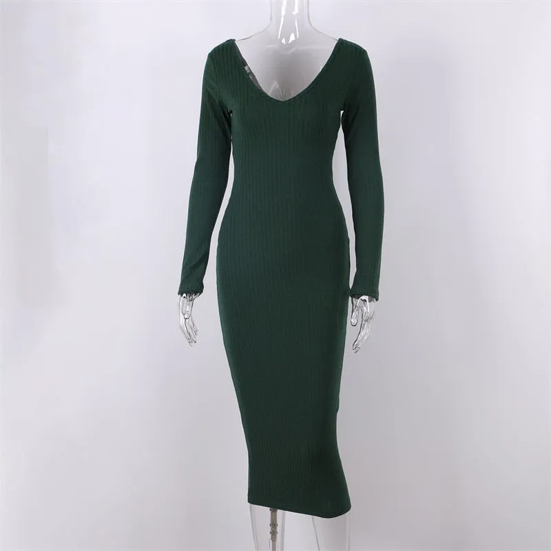 Bodycon Knitted Dress