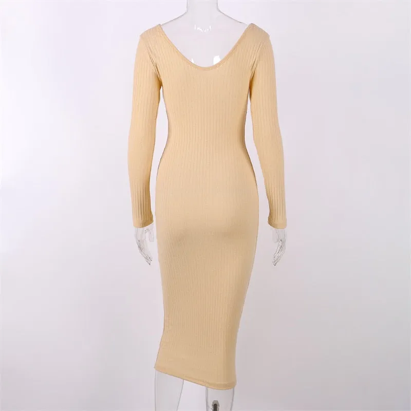 Bodycon Knitted Dress
