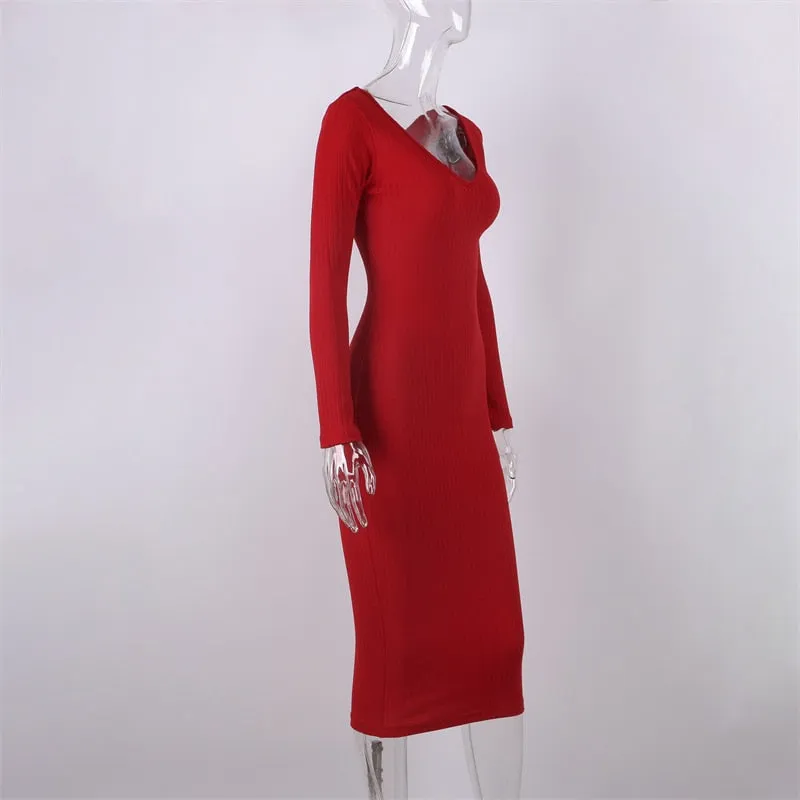 Bodycon Knitted Dress