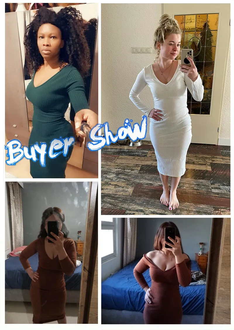 Bodycon Knitted Dress