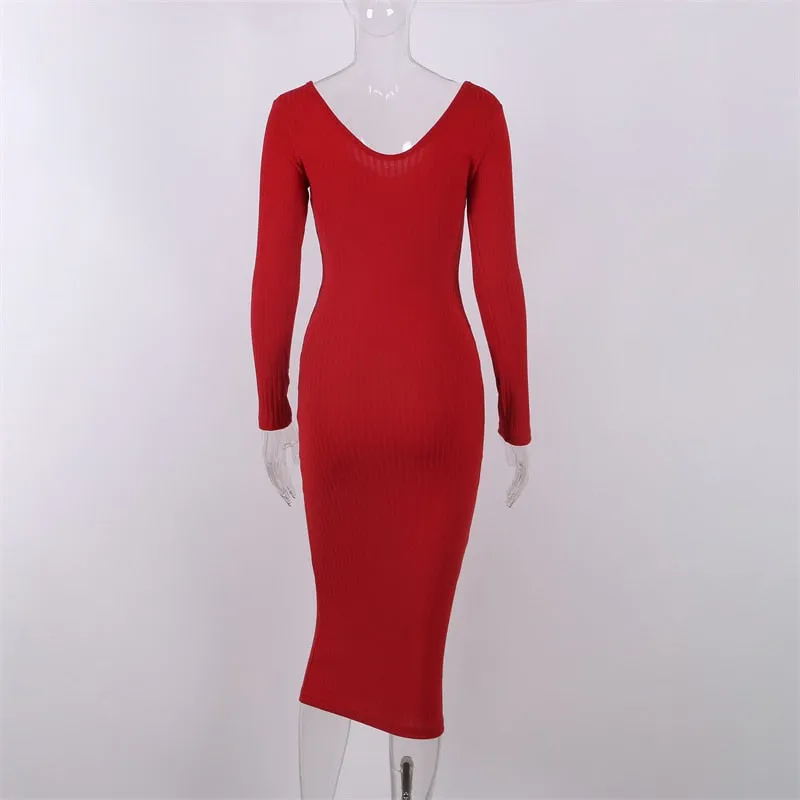 Bodycon Knitted Dress