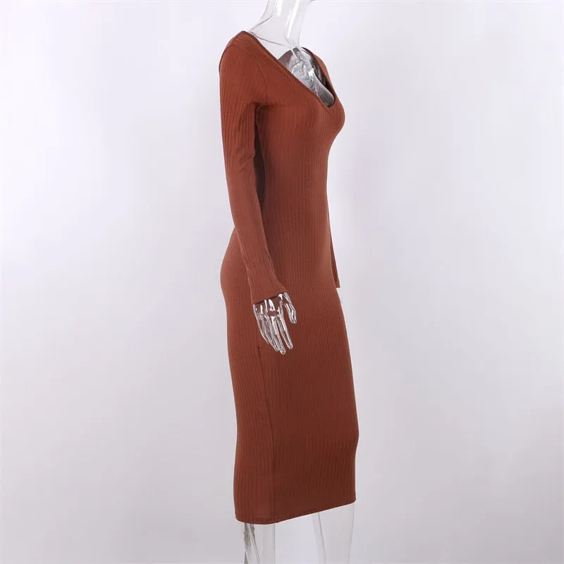 Bodycon Knitted Dress