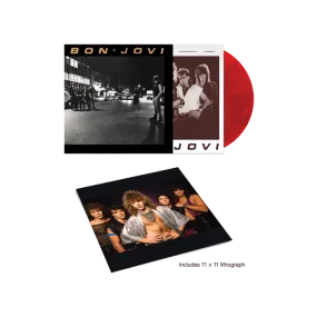 Bon Jovi Limited Edition 40th Anniversary Ruby LP