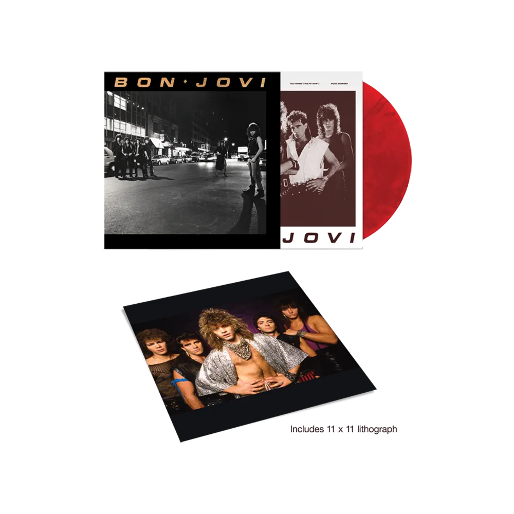 Bon Jovi Limited Edition 40th Anniversary Ruby LP