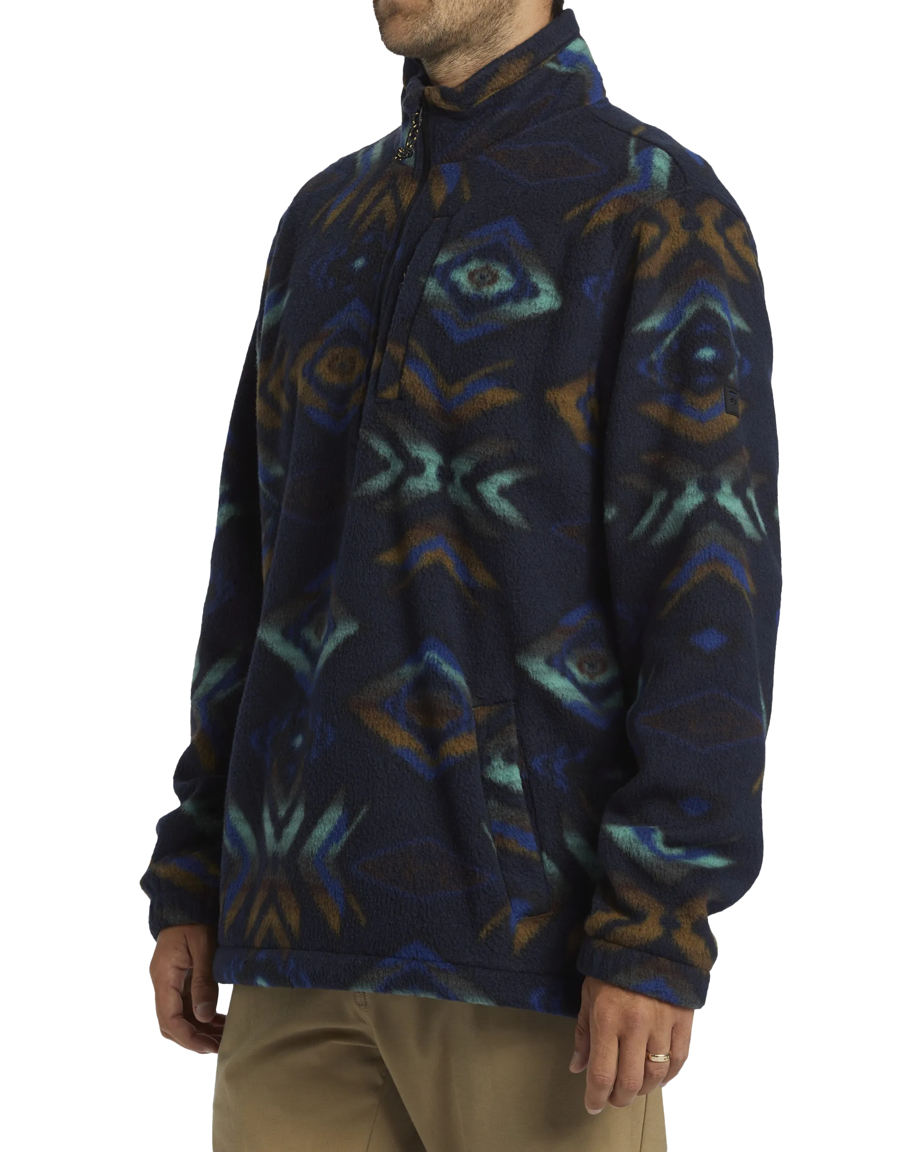 Boundary Fleece Jacket in Navy