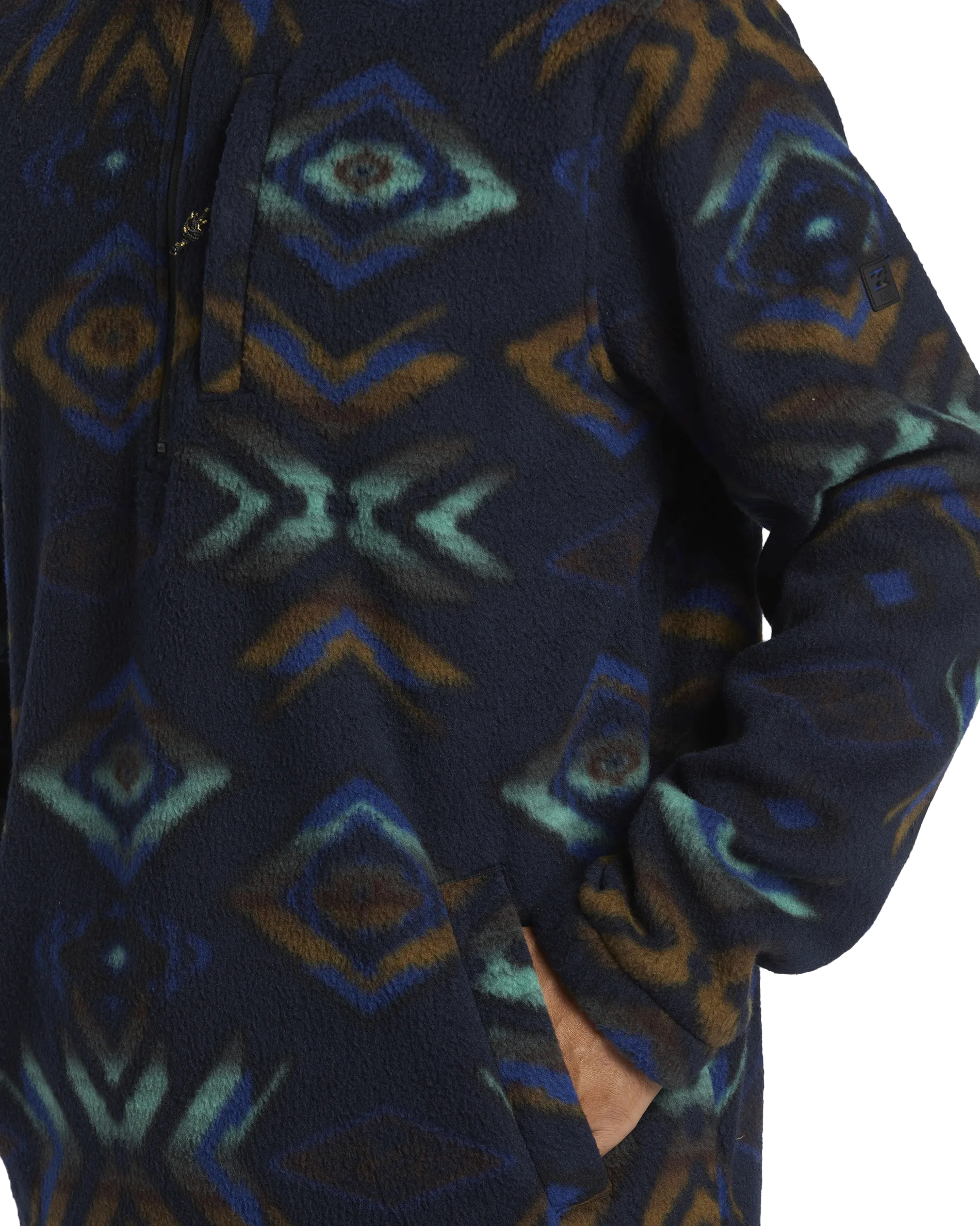 Boundary Fleece Jacket in Navy