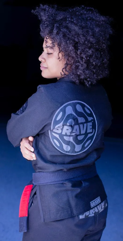 Brave Be Water Gi - Black on Black