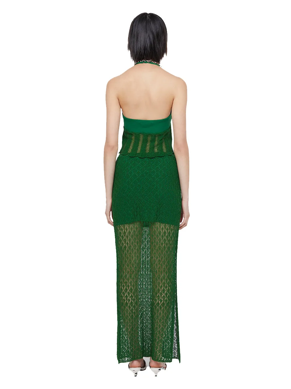 Breeze Maxi Skirt (Pine Green)