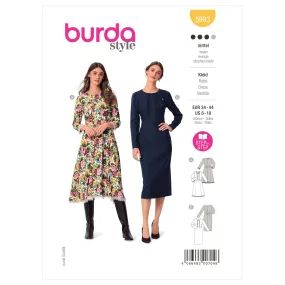 Burda Pattern 5983 Misses' Dress