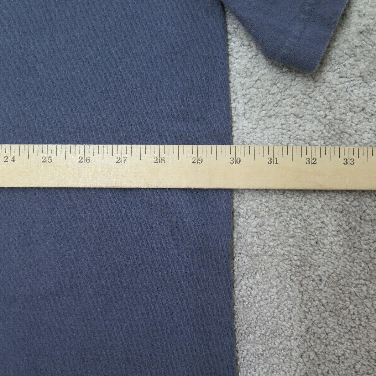 Carhartt Shirts Mens 4XL Blue Original Fit Crew Neck Tee Casual Outdoor Pocket
