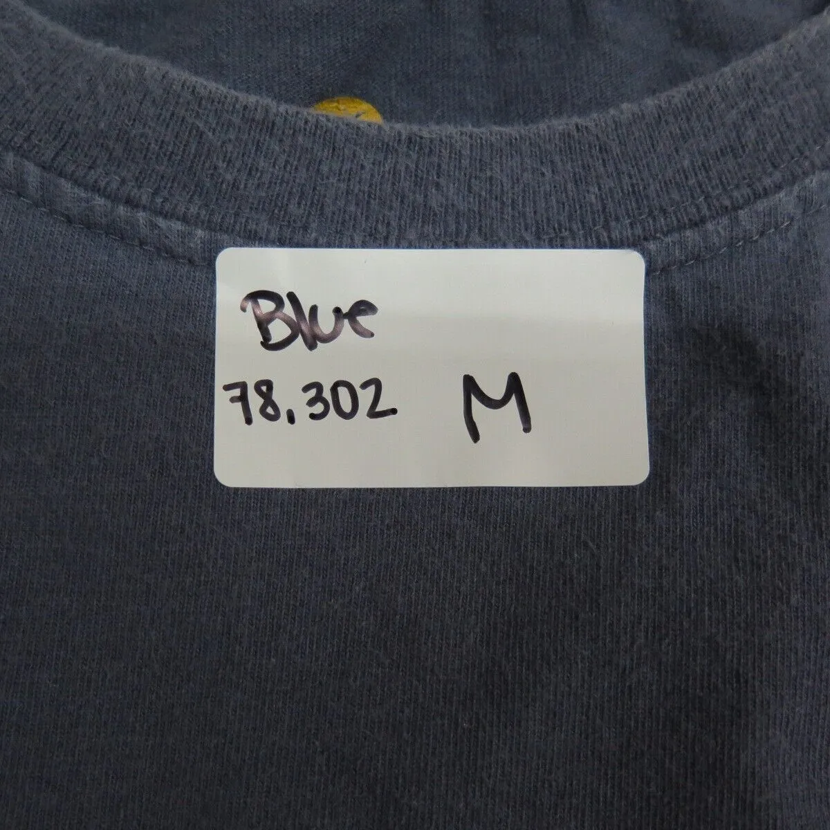 Carhartt Shirts Mens 4XL Blue Original Fit Crew Neck Tee Casual Outdoor Pocket