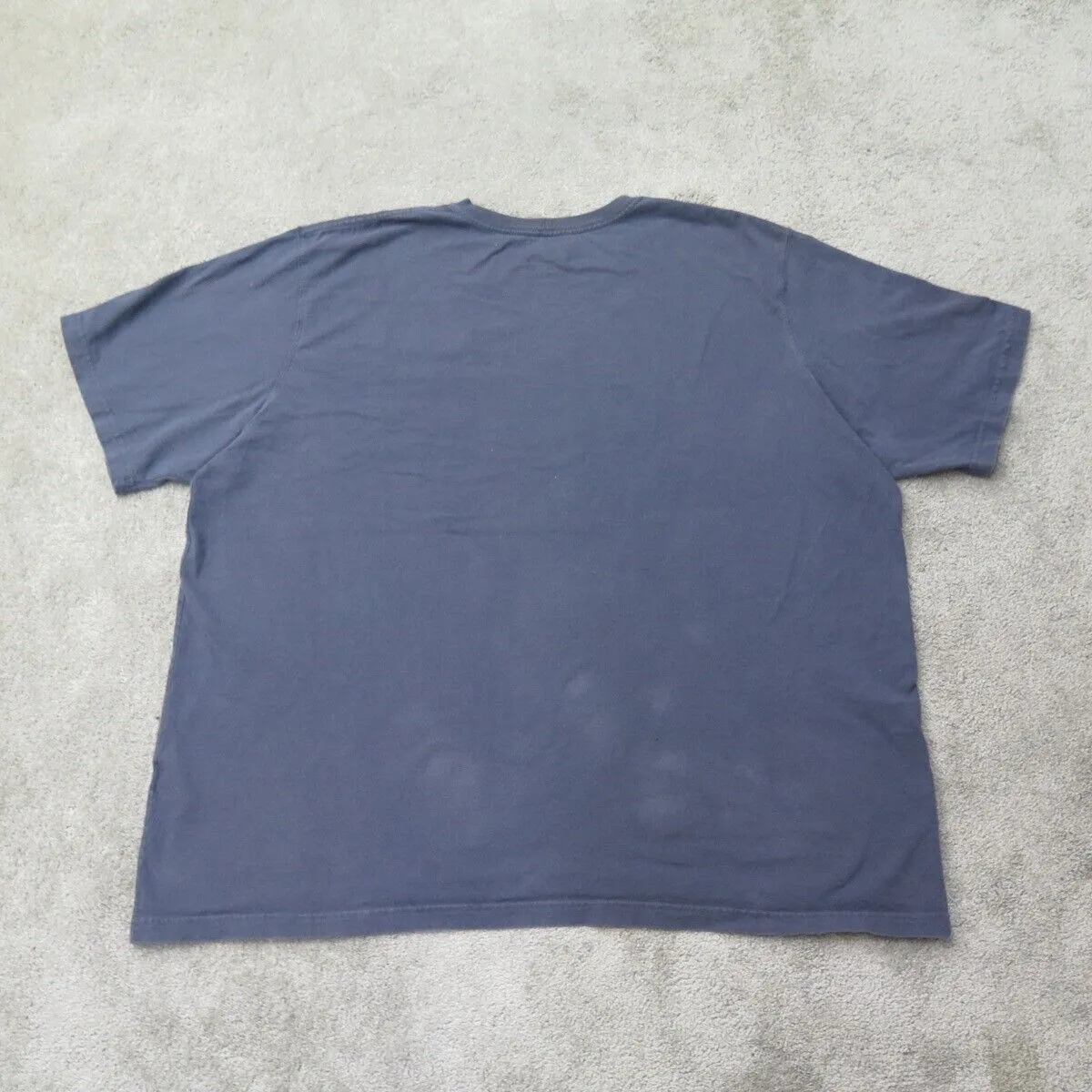 Carhartt Shirts Mens 4XL Blue Original Fit Crew Neck Tee Casual Outdoor Pocket