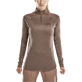 CEP | Cold Weather Quarter Zip Pullover | Women's | Brown