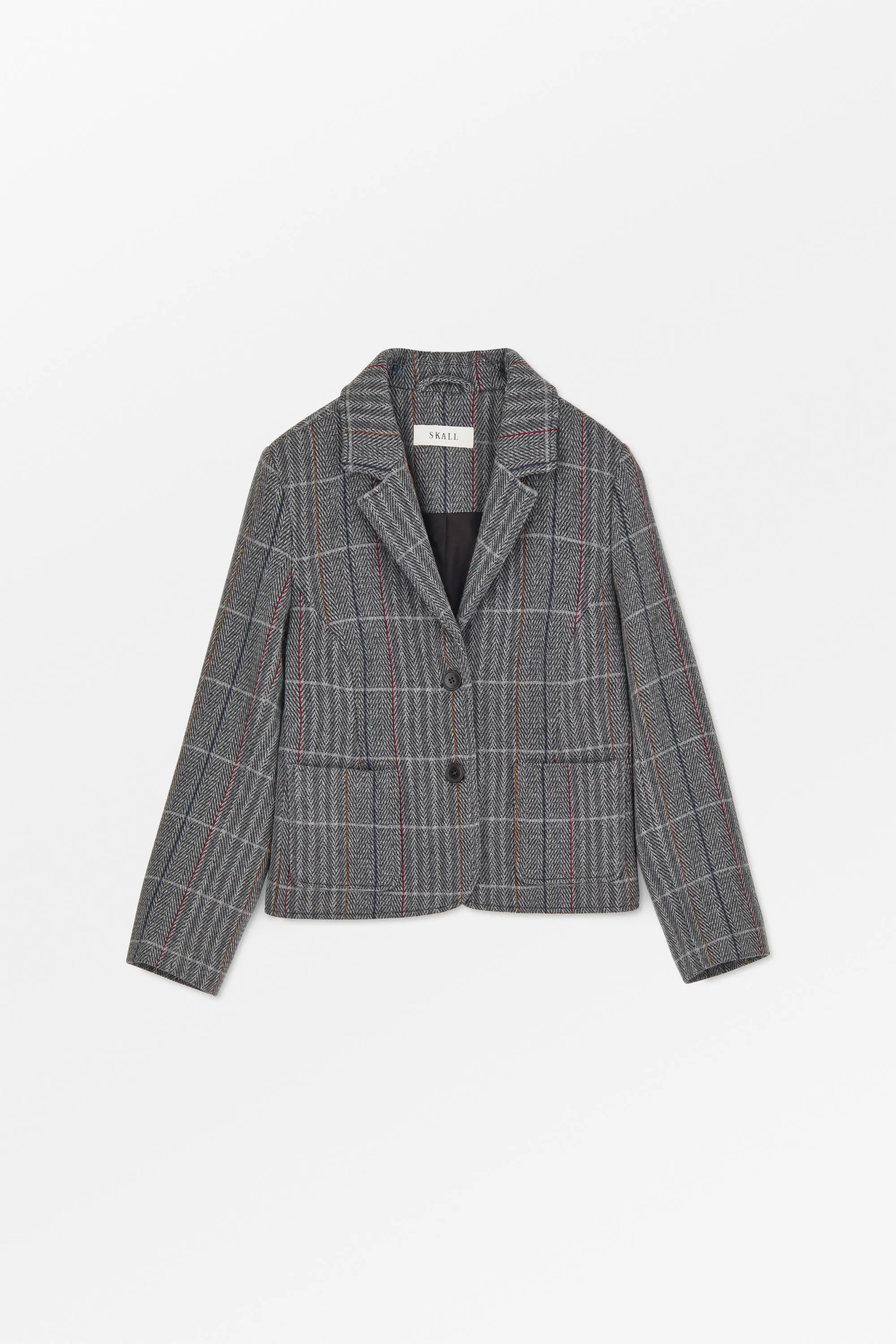 Claire blazer - Grey herringbone