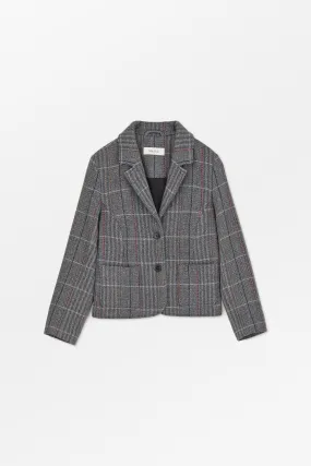 Claire blazer - Grey herringbone