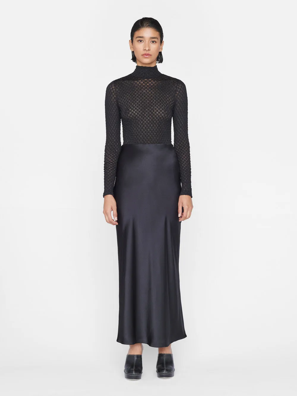 Column Maxi Skirt -- Noir