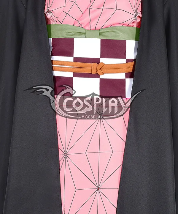 Demon Slayer: Kimetsu No Yaiba Nezuko Kamado Cosplay Costume