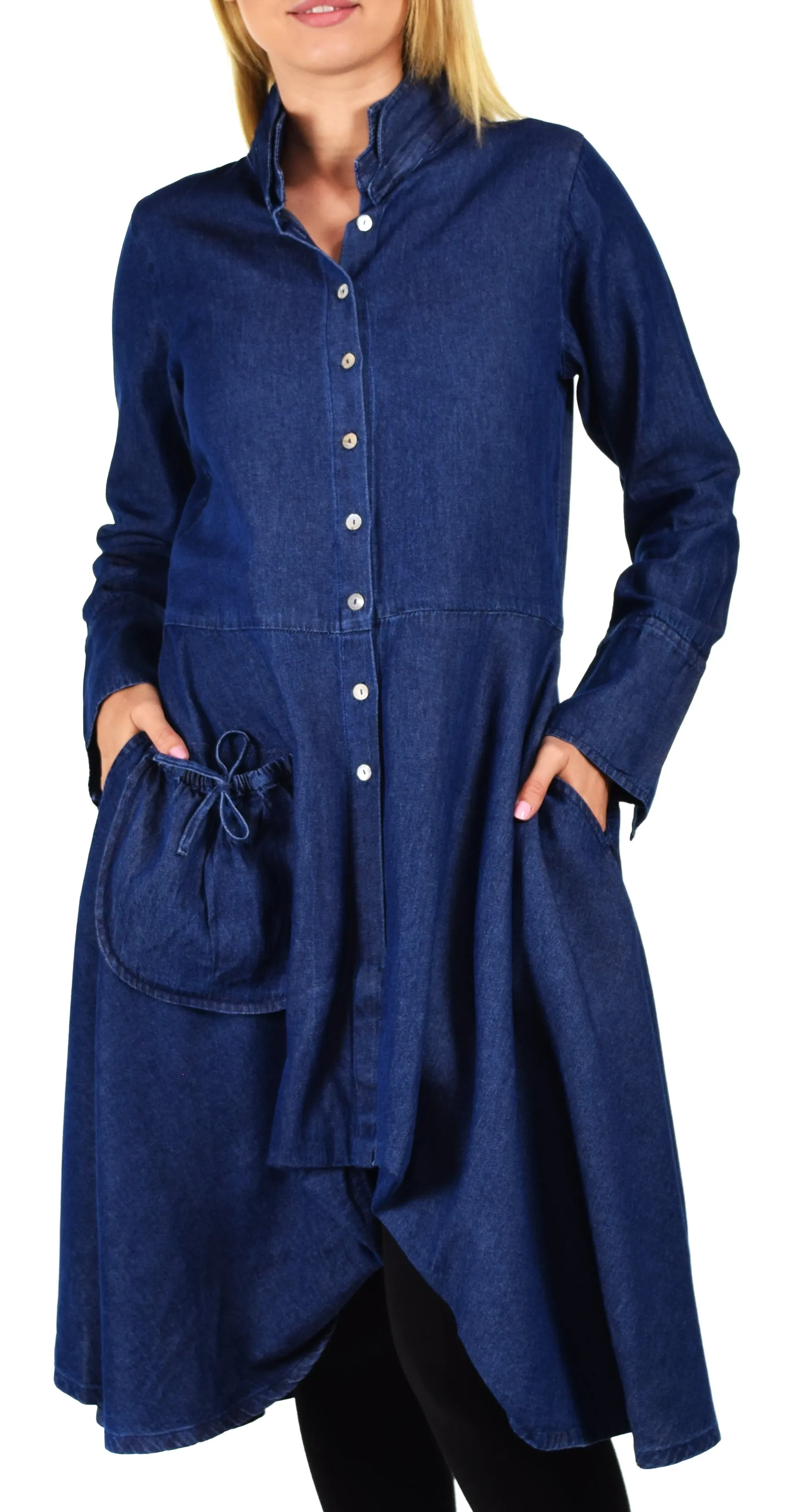 Denim Aristocratic, ComfyPlus Ultimate Designer Shirt,  Denim Shirt, Cotton Shirt,  European Shirt, Fashion Shirt,  Dress shirt,  Plus Size Shirt