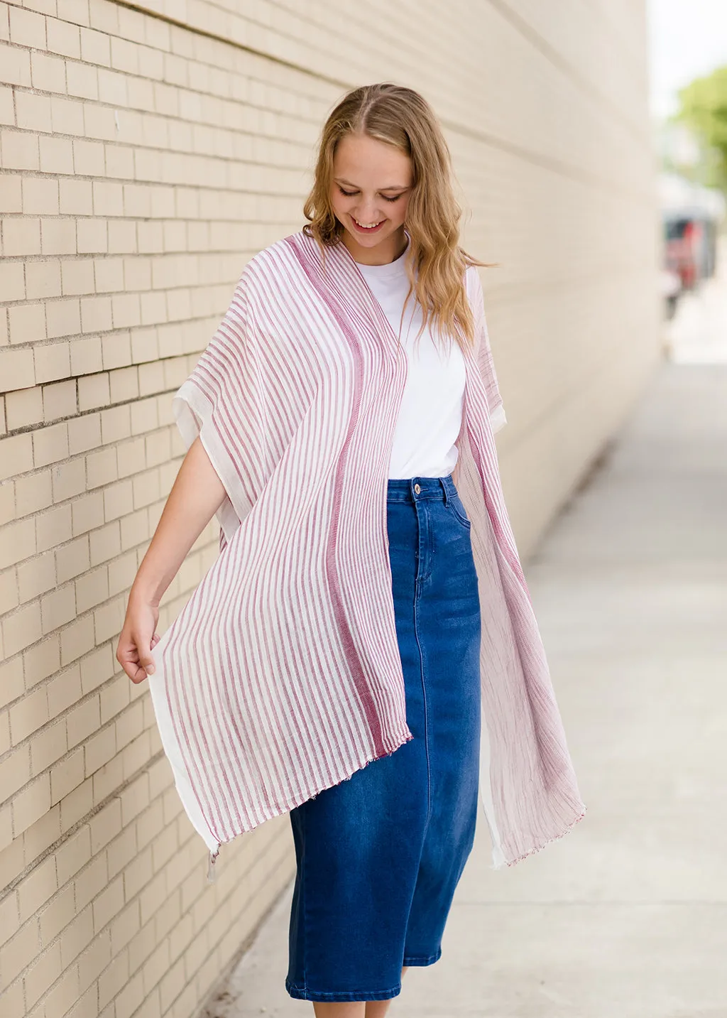 Detailed Light Weight Kimono - FINAL SALE