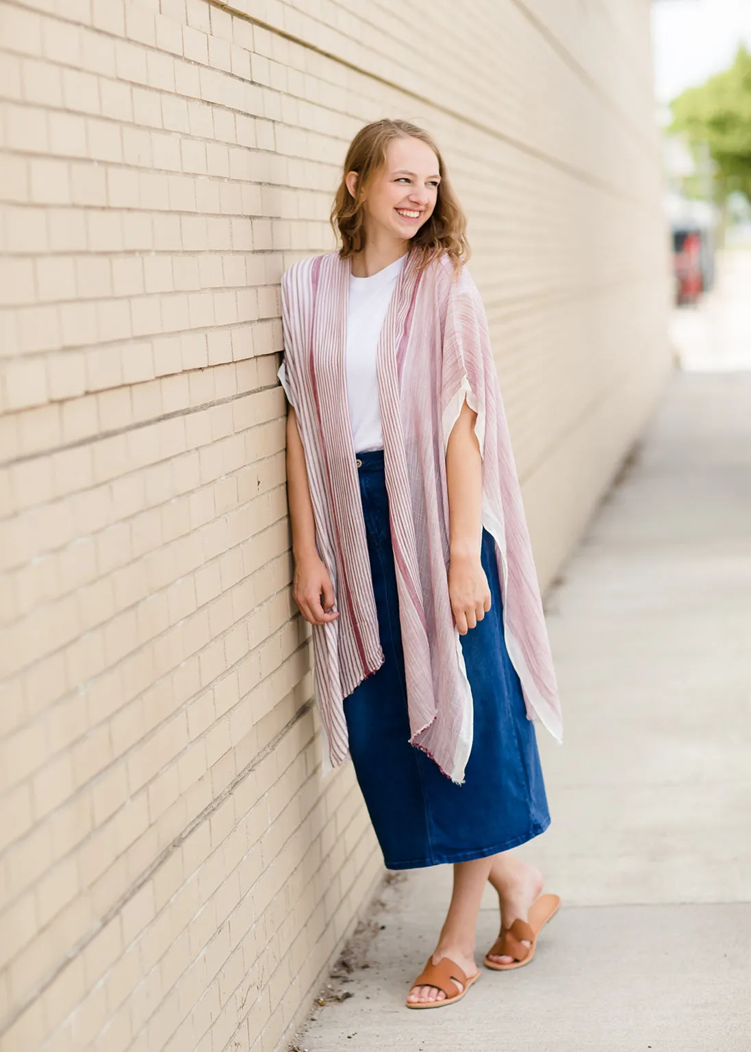 Detailed Light Weight Kimono - FINAL SALE