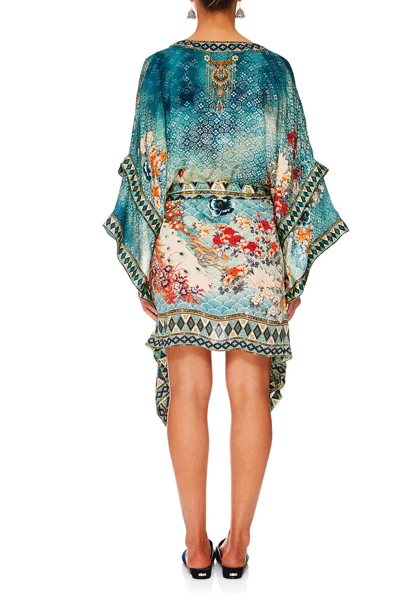 DOUBLE LAYER KIMONO SLEEVE DRESS HER HEIRLOOM