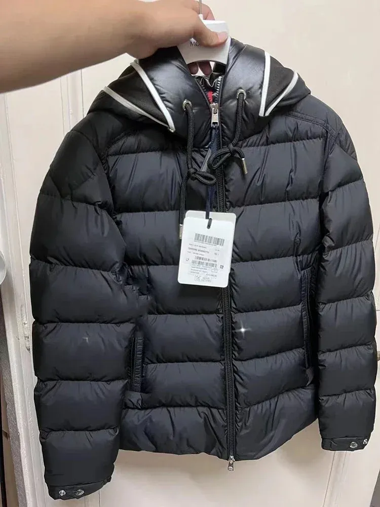 Dovleck - Puffer Jacket Heren met Capuchon, Dik Gevoerd, Winter Warm & Waterafstotend